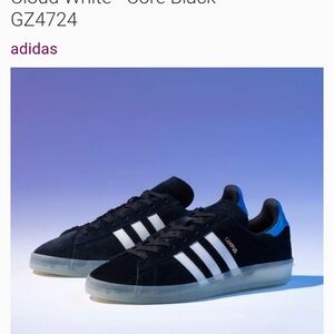 Adidas Black and White Sneakers